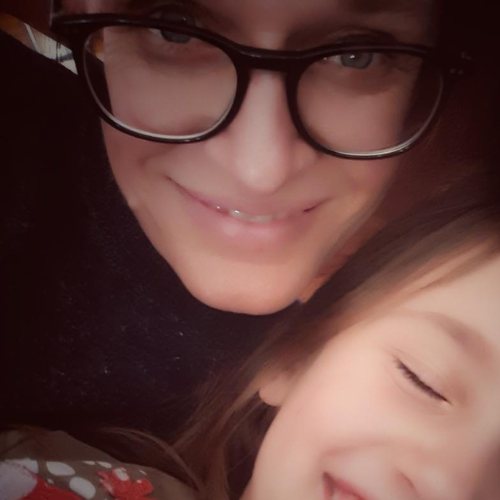 Frau und Kind